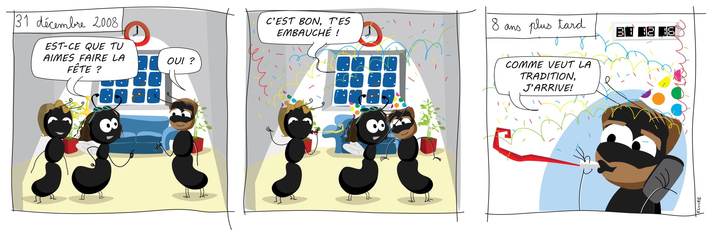 BD Réveillon à thème